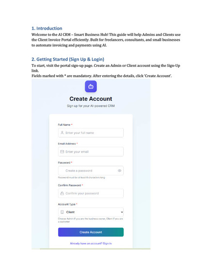 AI CRM-SMART BUSINESS HUB – screenshot 10