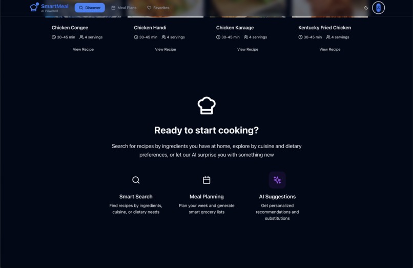 SmartMealPlanner – screenshot 3