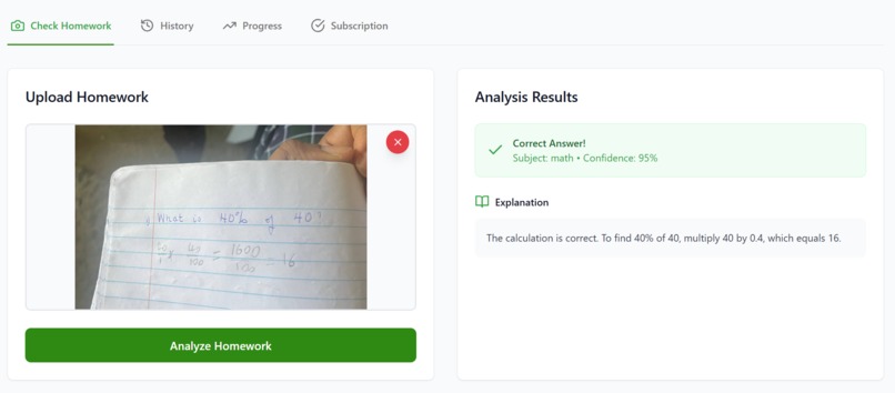 Home Work Checker – screenshot 1