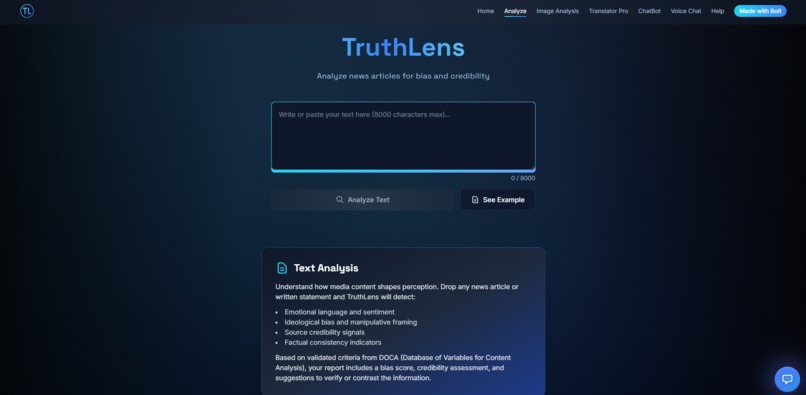 TruthLens – screenshot 4