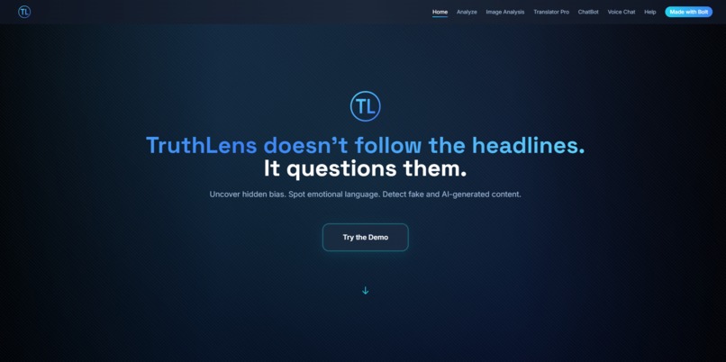 TruthLens – screenshot 1