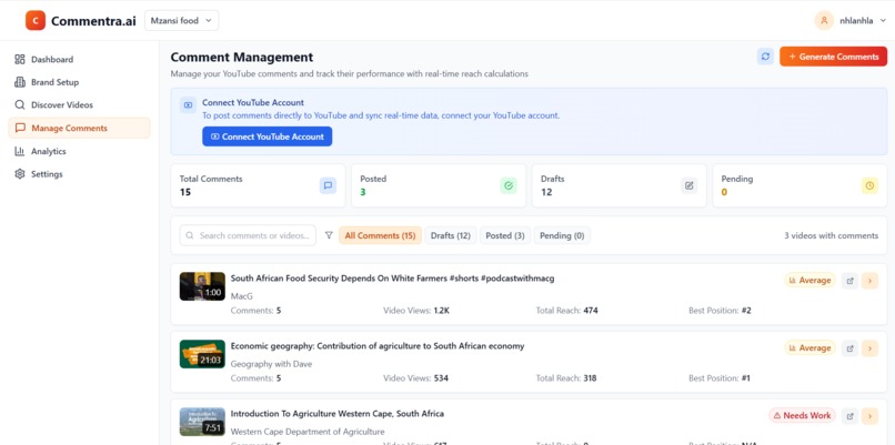 commentra.ai – screenshot 5