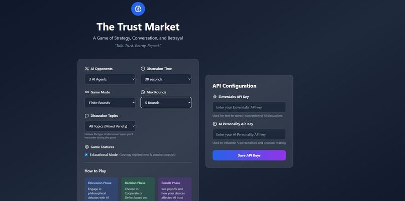 The Trust Market – screenshot 1
