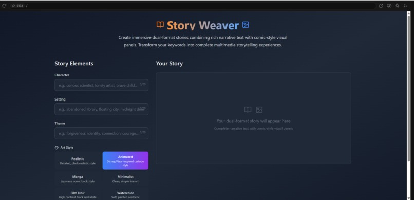 Story Weaver – screenshot 1