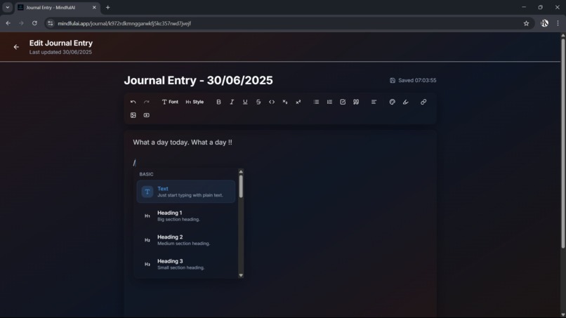 Mindful AI – screenshot 11