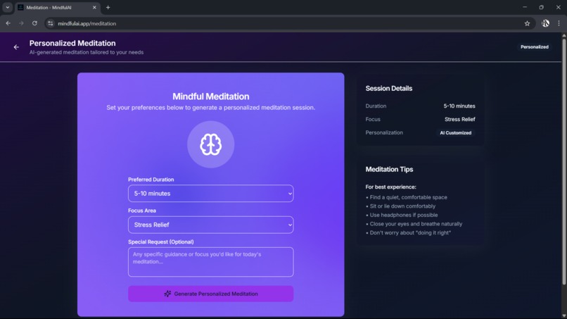 Mindful AI – screenshot 13