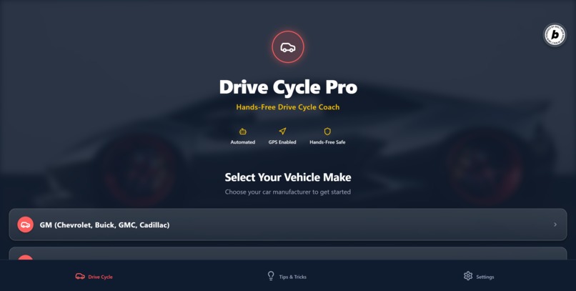 DriveCyclePro – screenshot 1