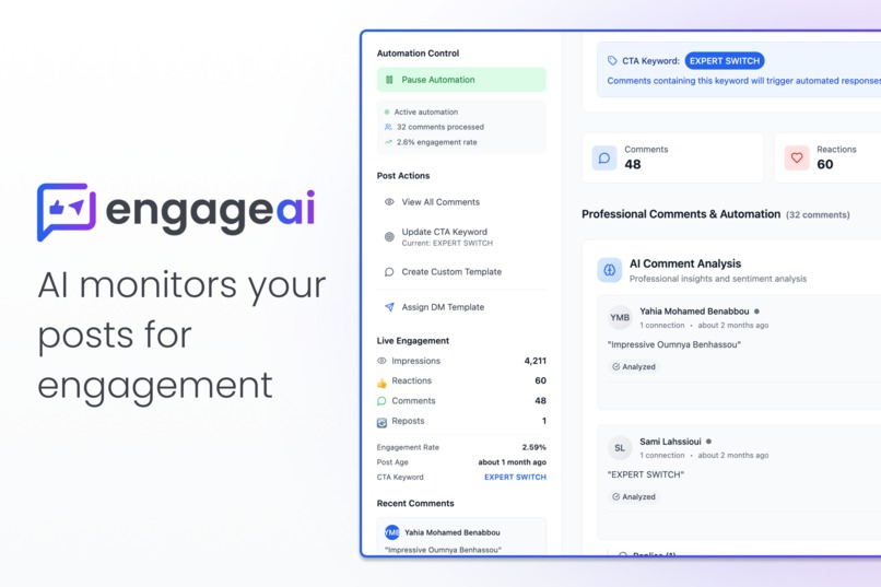EngageAI – screenshot 2