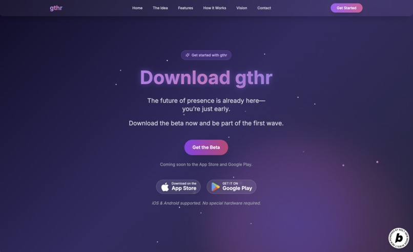 gthr – screenshot 1