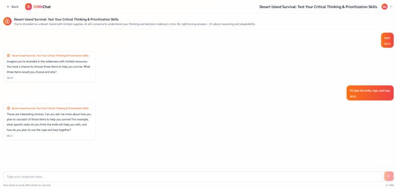 SORNChat – screenshot 7