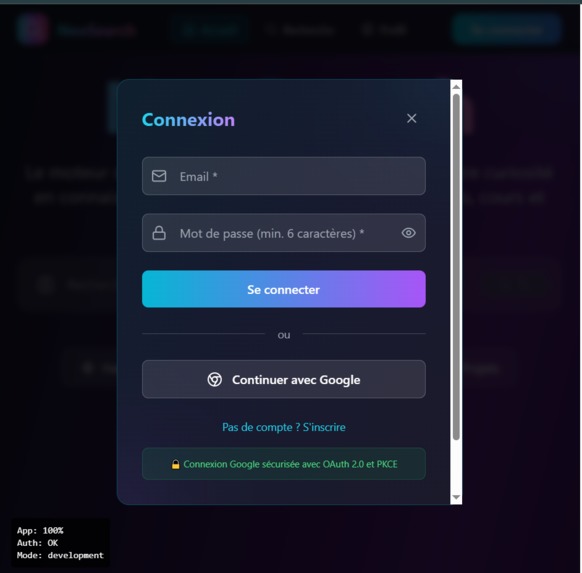 NeoSearch – screenshot 2