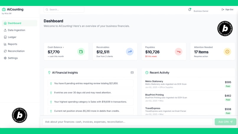 AiCounting - Talk to your books. – screenshot 3