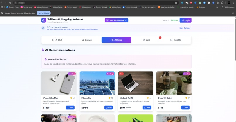 Shopping AI – screenshot 3