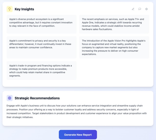 Glance Pre-Sales AI Agent – screenshot 2