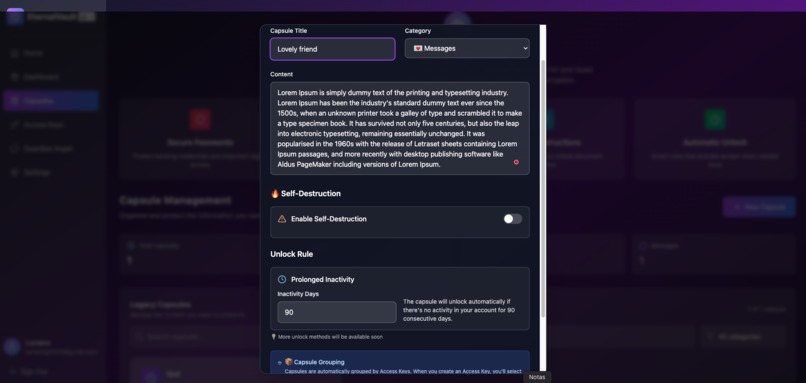 Eternal Vault – screenshot 3