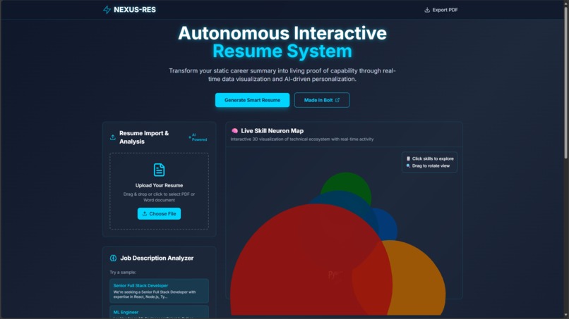 NEXUS-RES – screenshot 1