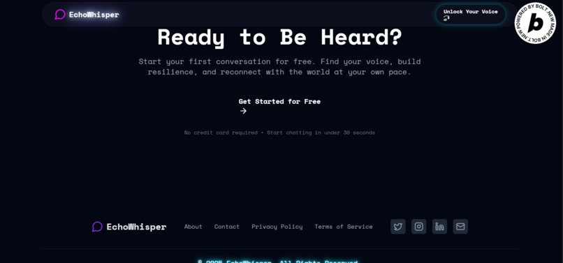 EchoWhisper – screenshot 1