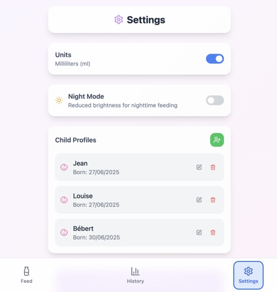 Bottle Tracker – screenshot 2
