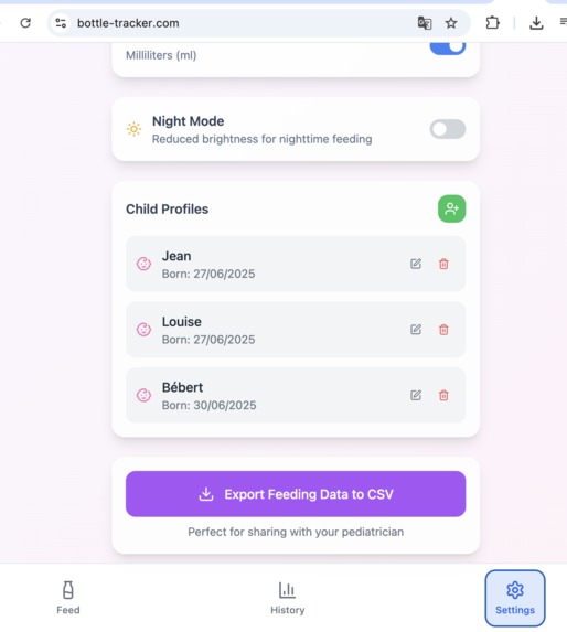 Bottle Tracker – screenshot 5