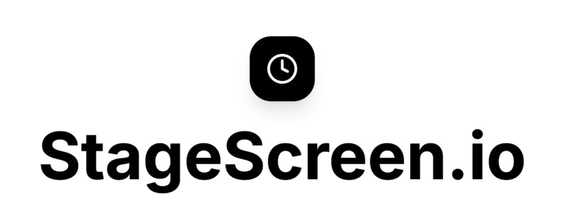 stagescreen.io – screenshot 1