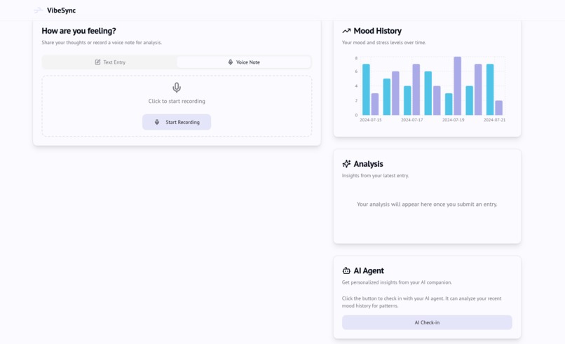VibeSync – screenshot 1