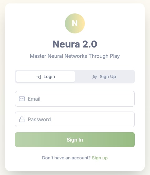 Neura 2.0 - Play your way to neural network mastery – screenshot 1