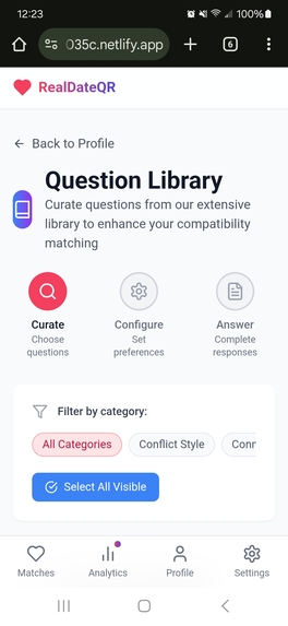 RealDateQR – screenshot 1