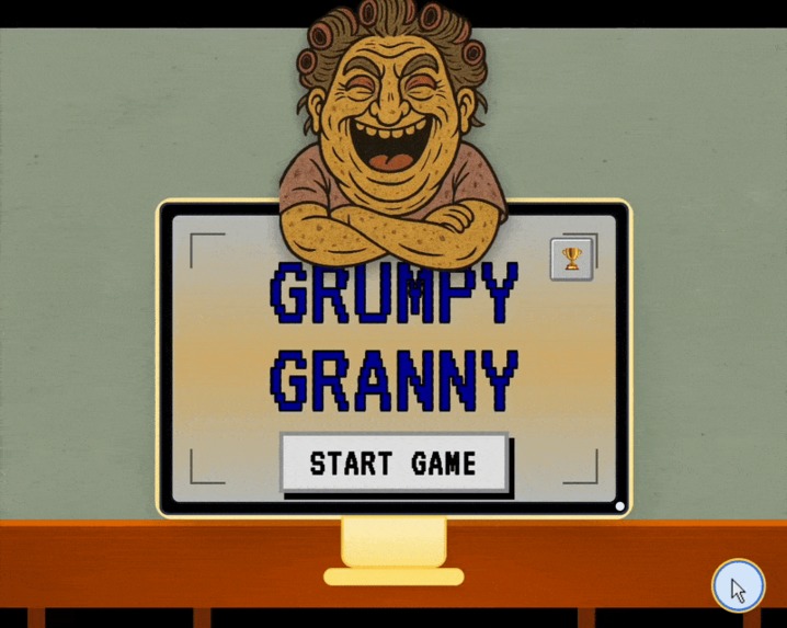 Grumpy Granny – screenshot 1