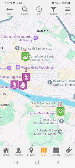 Andiamo Places – screenshot 2