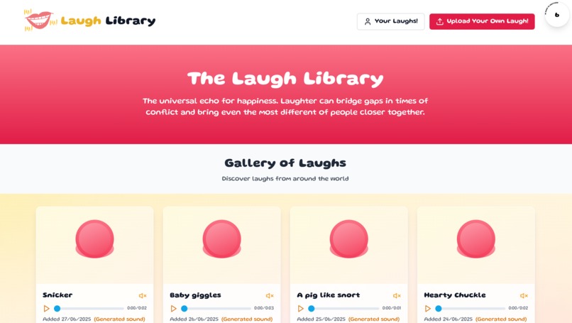 The Laugh Library – screenshot 2