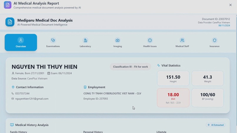 Medi Paru - Medical Concierge Agent – screenshot 4