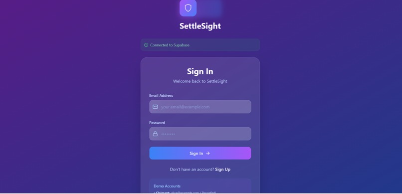 SettleSight – screenshot 3