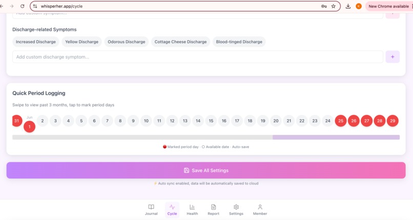 WhisperHer – screenshot 6
