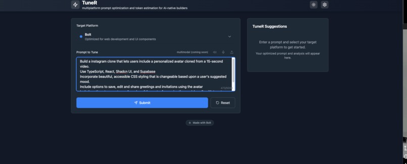 TuneR – screenshot 1