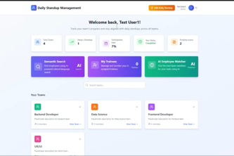 Daily standup management