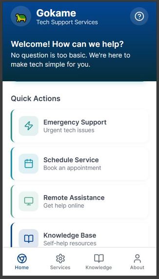 Gokame.org Technical Help For Everyone – screenshot 1
