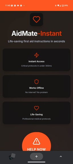 Aidmate-Instant – screenshot 1