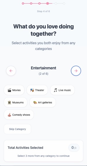 Wing Date Night - Couples App – screenshot 9