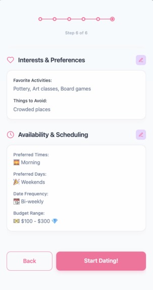 Wing Date Night - Couples App – screenshot 10