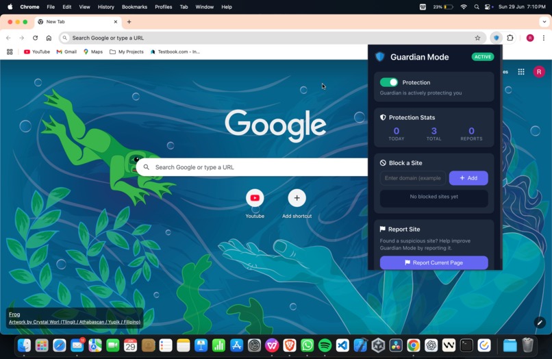 Guardian Mode – Block Adult Sites Before They Load – screenshot 2
