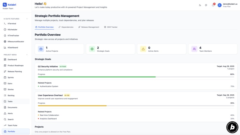 Kolabri: Where AI meets Agile for Product Management – screenshot 18