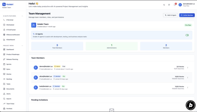 Kolabri: Where AI meets Agile for Product Management – screenshot 20