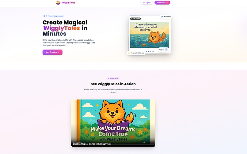 WigglyTales – screenshot 1