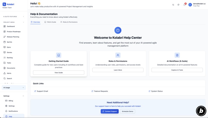 Kolabri: Where AI meets Agile for Product Management – screenshot 24