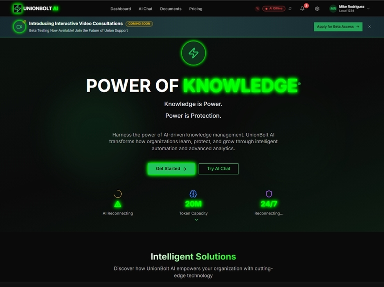 Unionbolt AI Pro - Revolutionary Member Services – screenshot 1