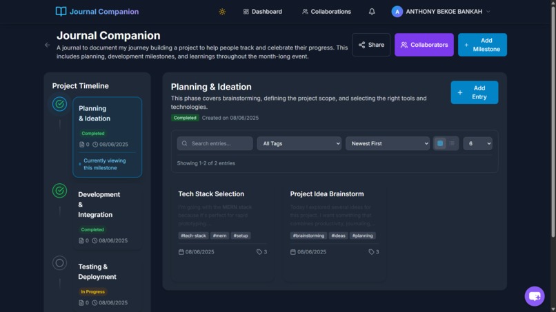 Journal Companion – screenshot 5