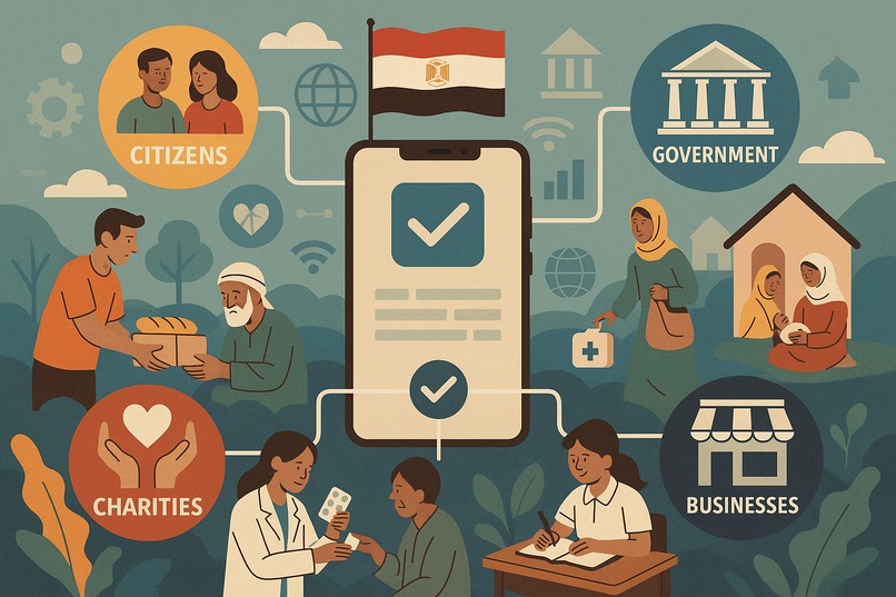 Egypt National Charity & Resource Distribution Platform – screenshot 1