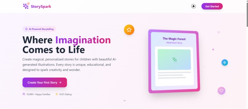 StorySpark – screenshot 1