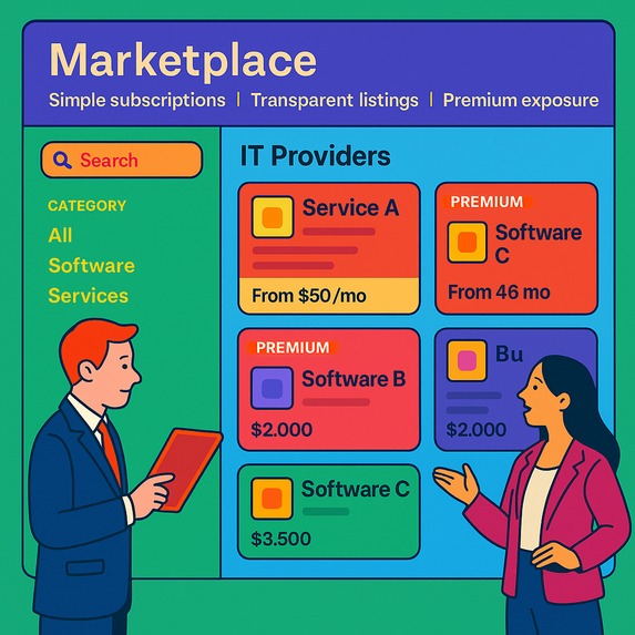 IT B2B Services Marketplace – screenshot 3