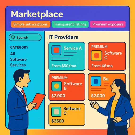 IT B2B Services Marketplace – screenshot 4